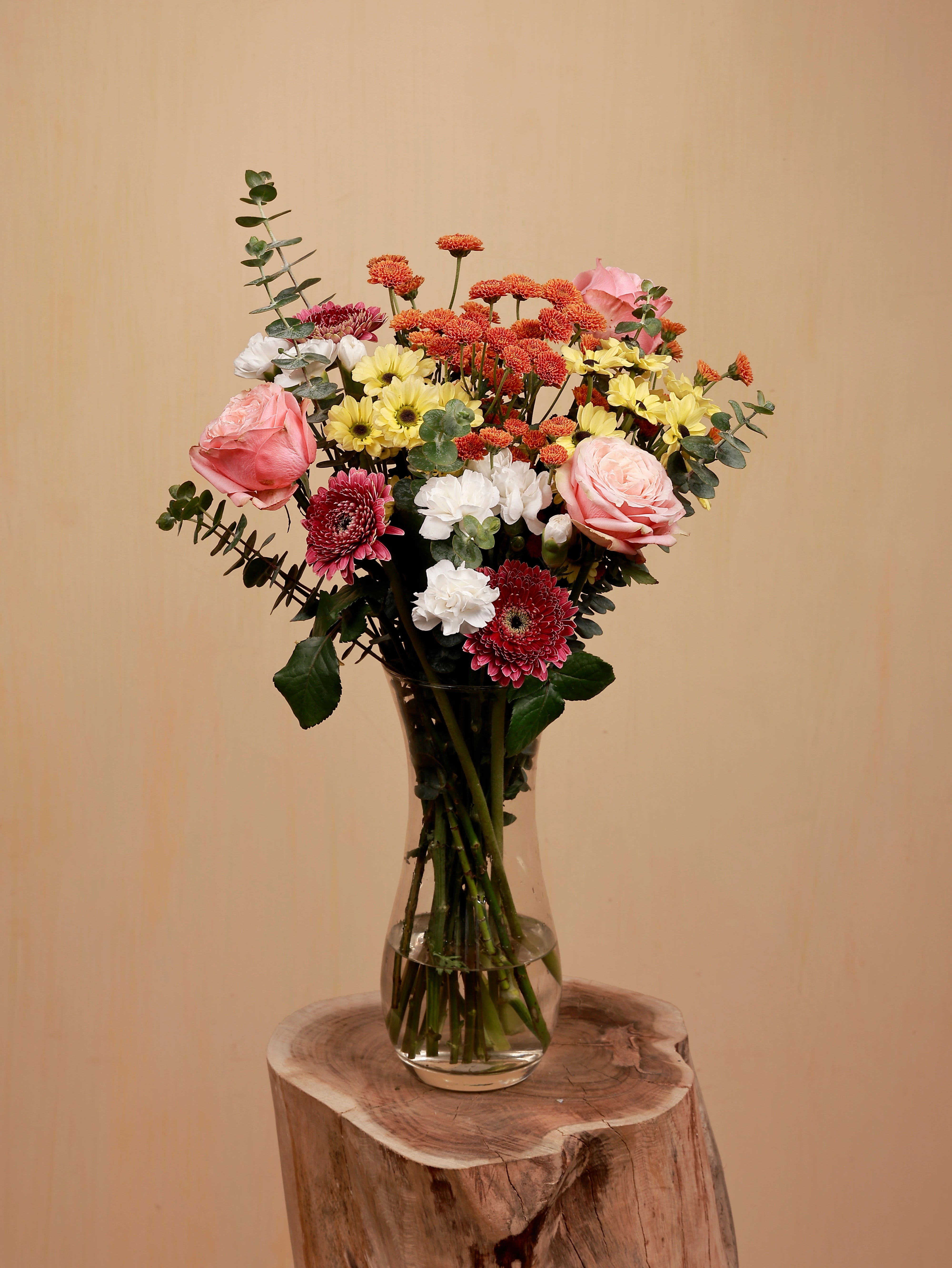 A mix bunch of different flowers